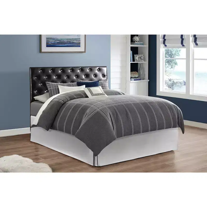 Passion Furniture Super Nova 2 Tufted Queen Headboard