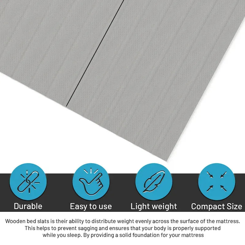 Wooden Bed Slats with Cover