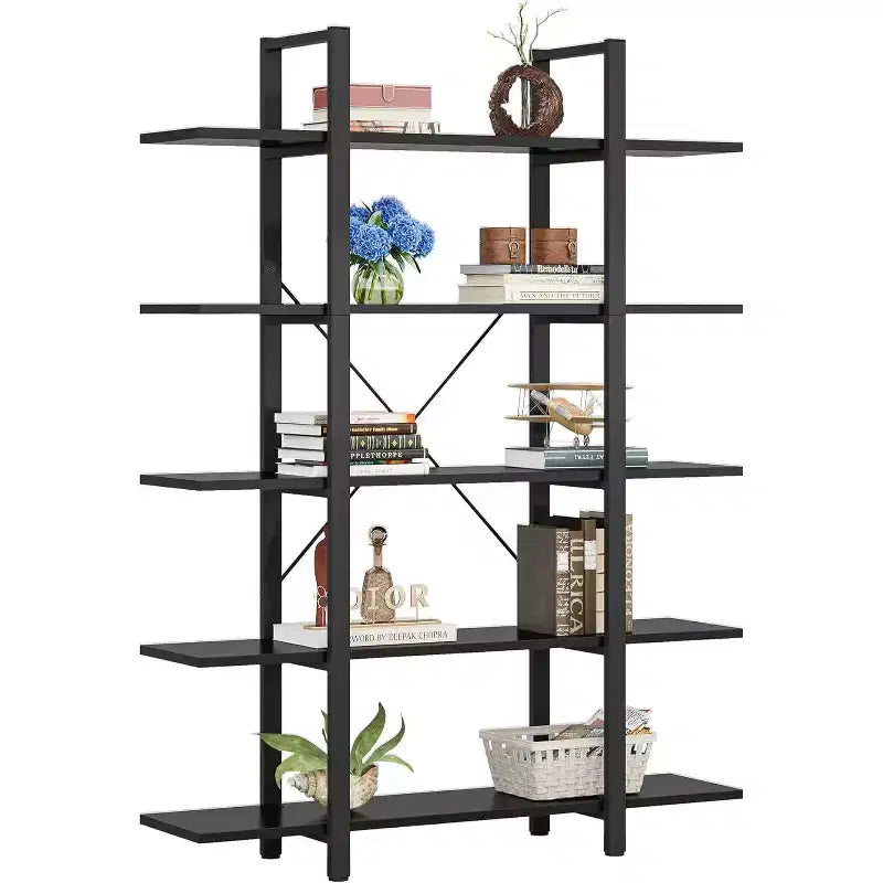 Lantine 5-Tier Freestanding Bookshelf