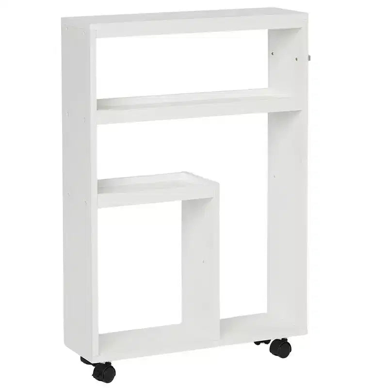 The Lakeside Collection Multifunctional Mobile Bathroom Cart 19W x 5.5D x 26.75H -