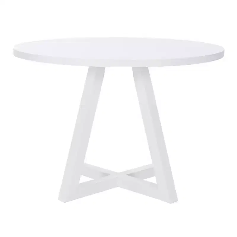Powell 5pc Shelby Round Dining Set White