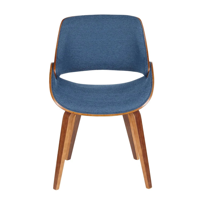 Mid-Century Modern Upholstered Dining Accent Chair