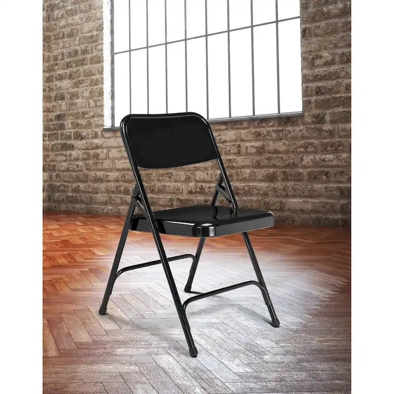 200 Series Premium All-steel Folding Chairs (Pack of 4)