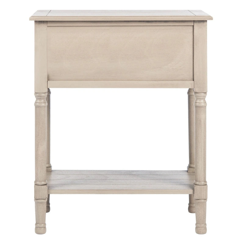 3-Drawer Console Table with Open Bottom Shelf