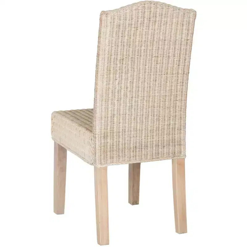 Odette 19 H Wicker Dining Chair (Set of 2) - SEA8015 - Safavieh