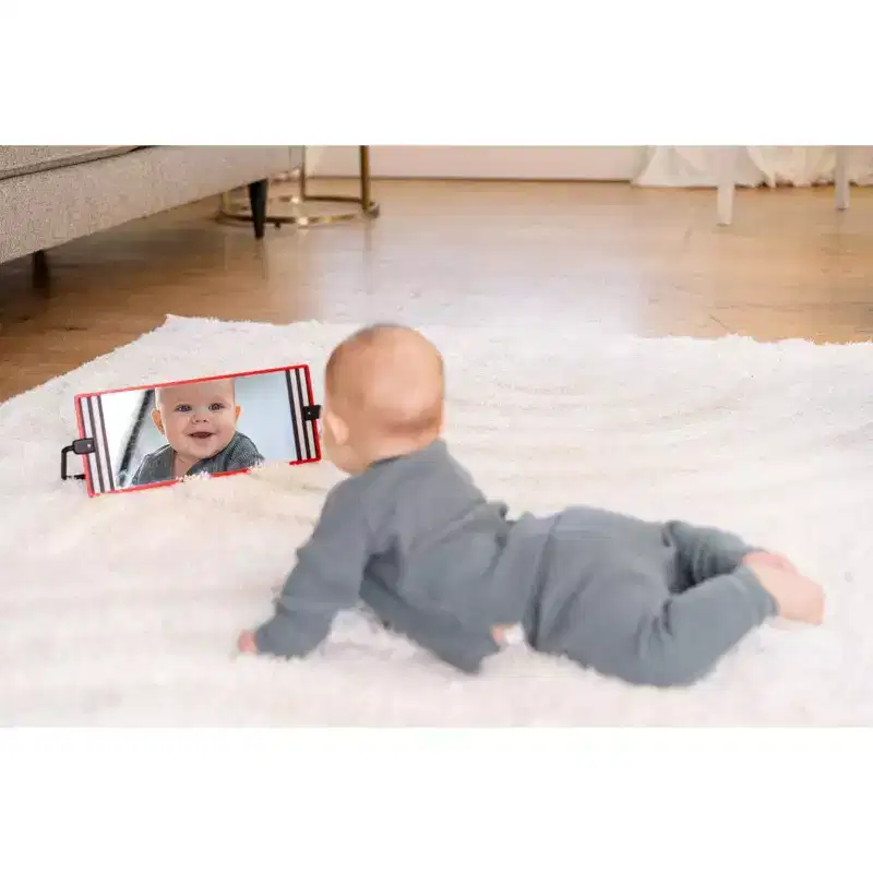 Manhattan Toy Wimmer Discovery Mirror and Baby Toy for Newborns