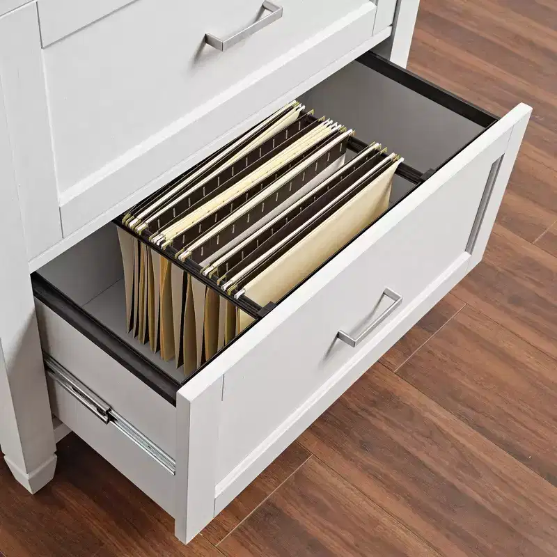 29 File Storage Cabinet, White