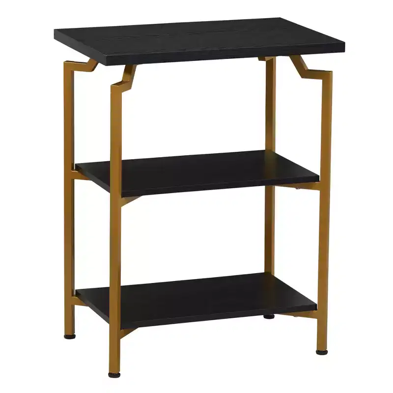 Household Essentials Crown Narrow Open Storage Bookshelf