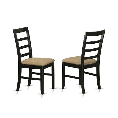 Small Kitchen Table Set with Chairs - Dining Table & 2 Cappuccino Chairs
