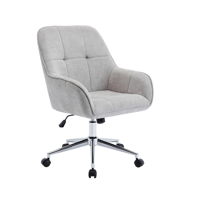 Home Office Chair with Arms, Height Adjustable