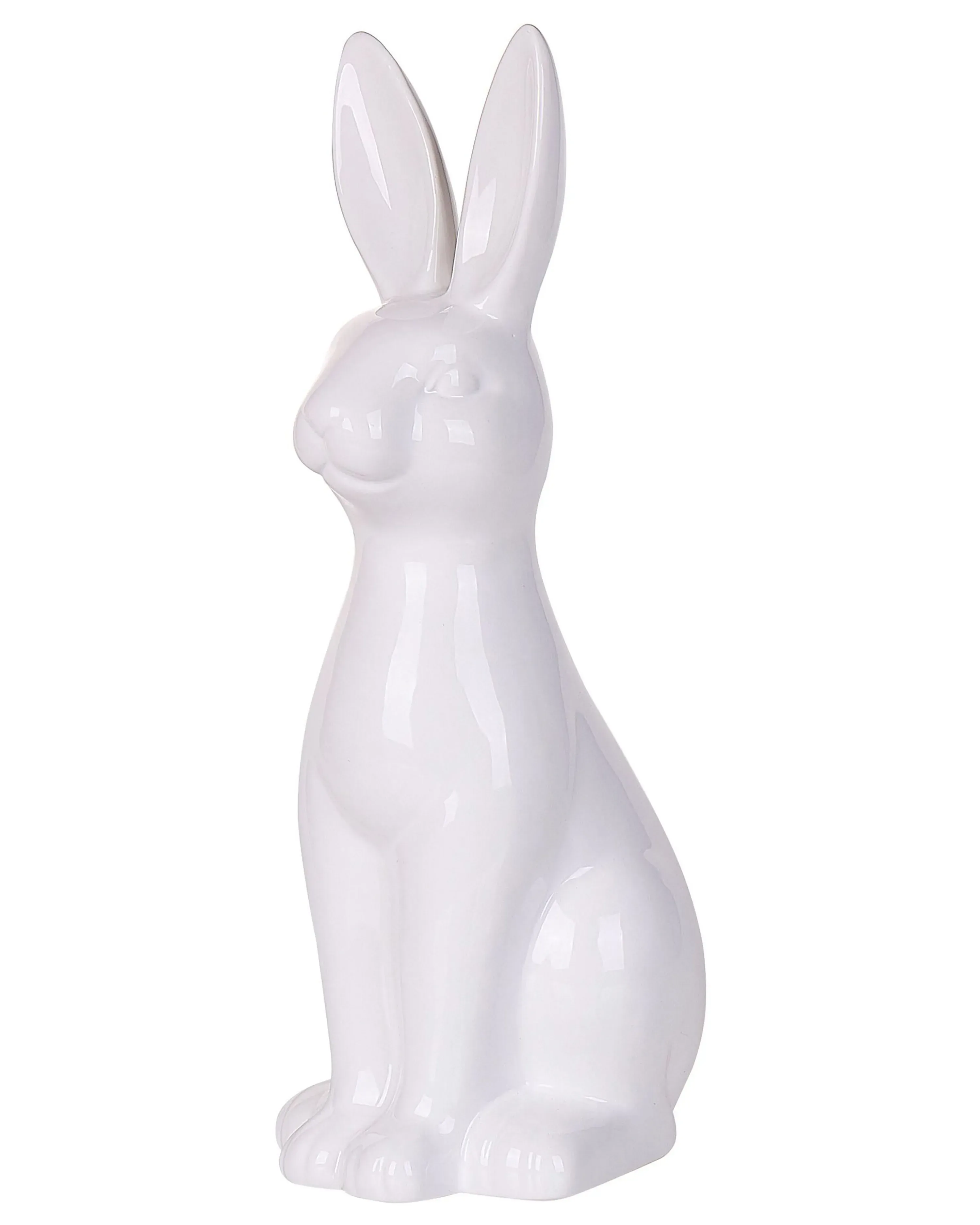 Accessorio decorativo Coniglio Ceramica Bianco