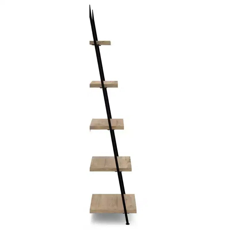 WyndenHall 70" Hutchins Ladder Shelf Natural