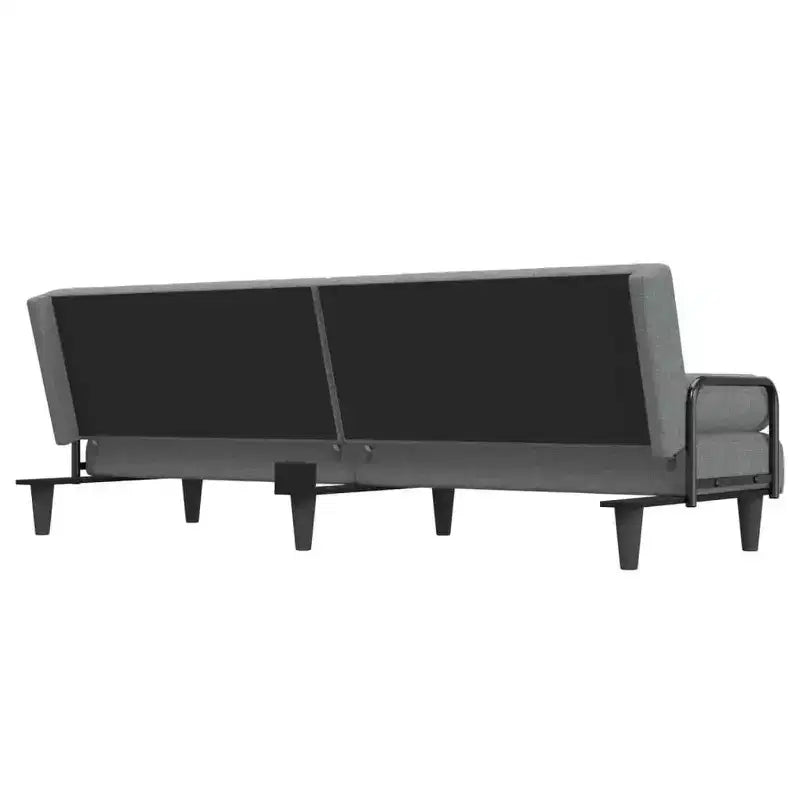 Sleeper Sofa with Armrests - Fabric Loveseat Recliner
