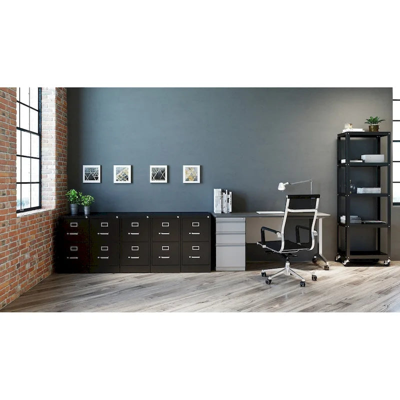 22-Deep 2-Drawer Letter Vertical File Cabinet