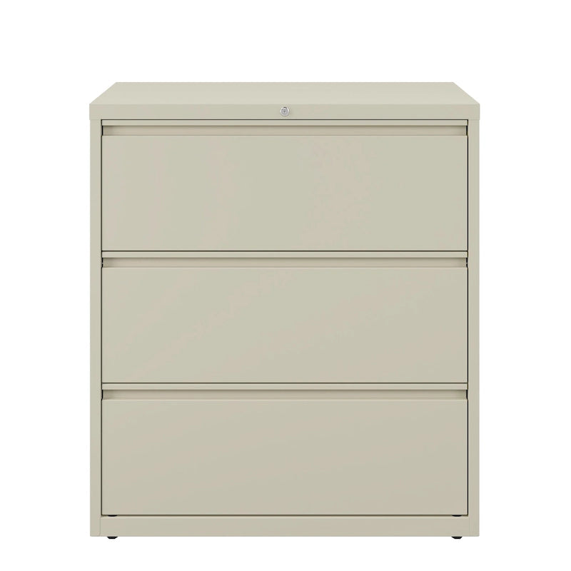 36-inch wide three-drawer chest of drawers, classic blue