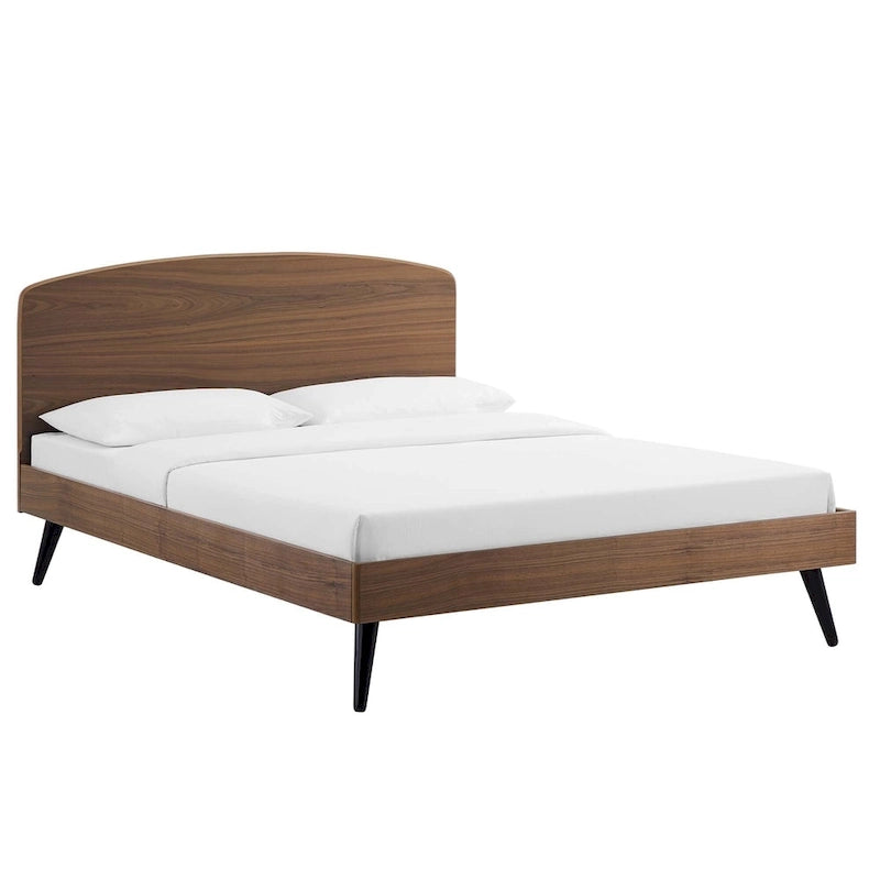 Queen Wood Platform Bed