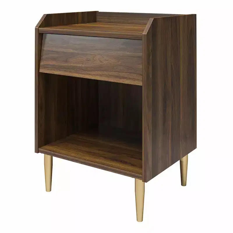 Max & Finn Remy Nightstand, Walnut