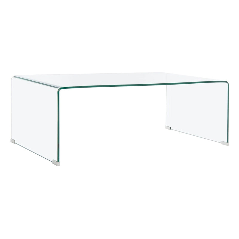 Clear Tempered Glass Coffee Table