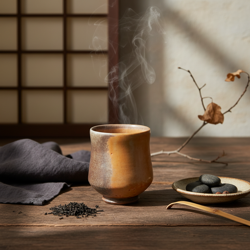 Shino Ash Yunomi
