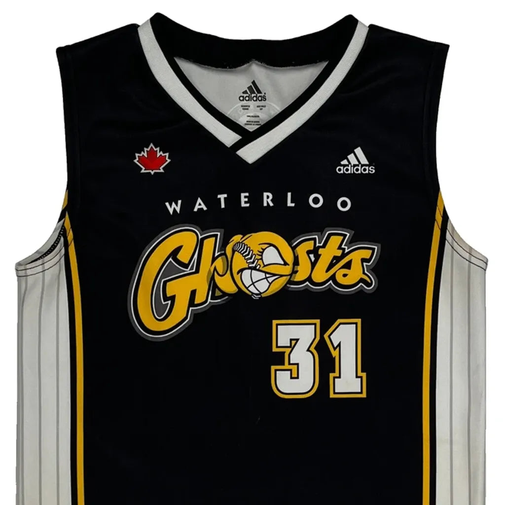 Waterloo Ghosts Graphic Jersey - Small Black Polyester