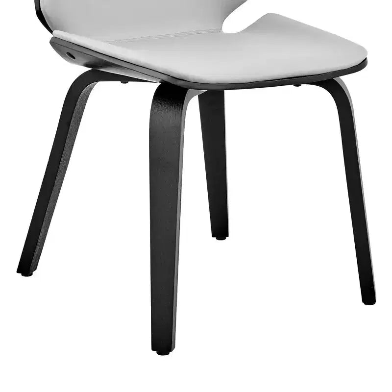 Faux Leather Dining Chair, High Back
