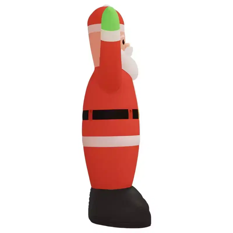 vidaXL Inflatable Santa Claus Multicolour