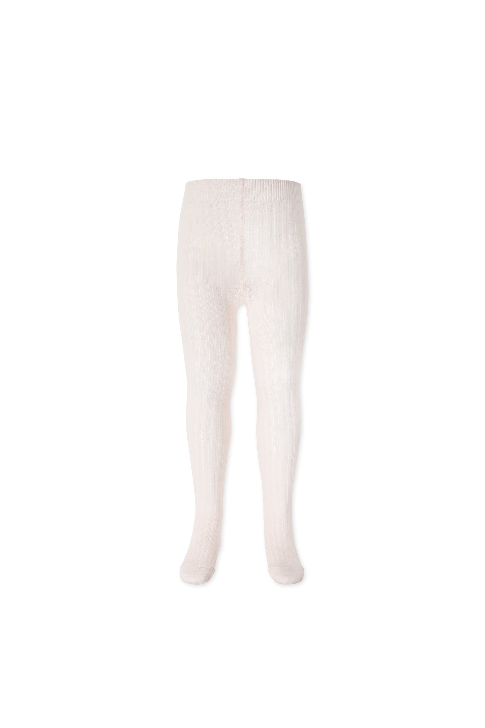 Chic Parisian Pink Ribbed Combed Cotton-Polyester Tight with  Certified Yarns for Girls Everyday (Newborn�C10Y)