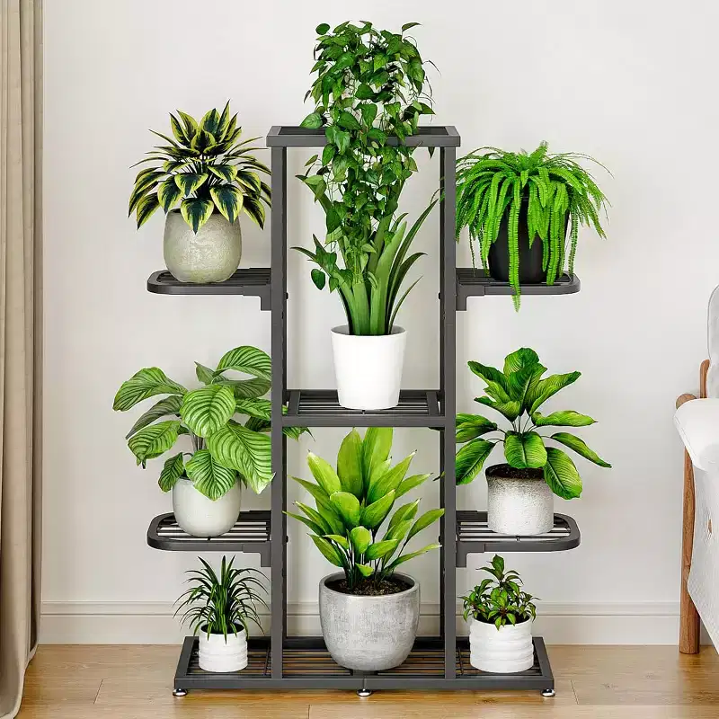 Plant Stand Indoor, Tiered Plant Stand- for Plant Lovers and DIY Enthusiasts, Perfect for Living Room&Balcony&Garden- General Organization