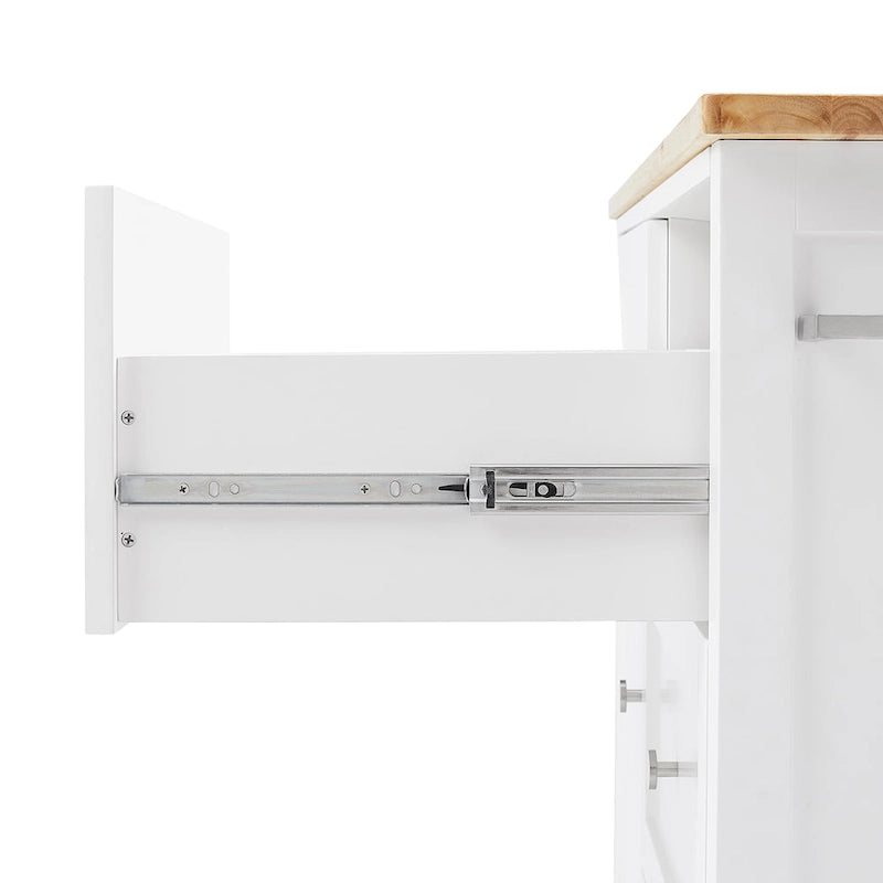 Wood Top Kitchen Island/Cart