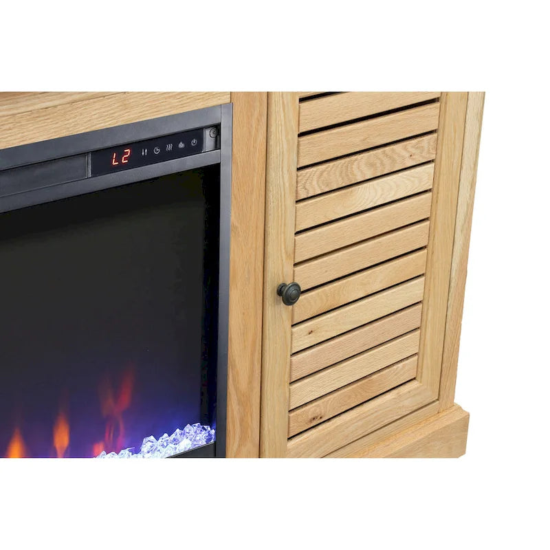 68 inch Electric Fireplace TV Console for TVs up to 80 inches