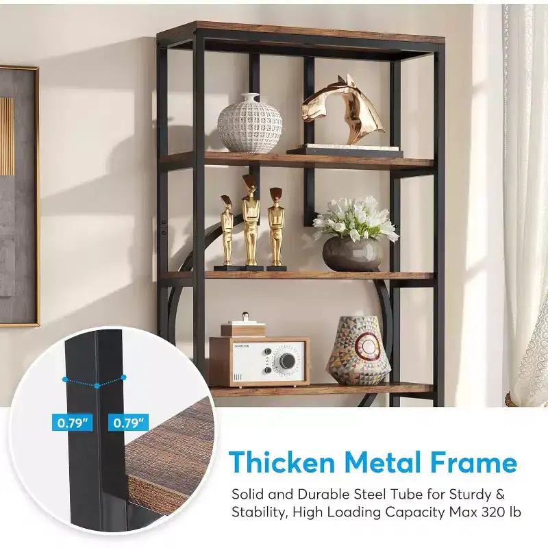Tribesigns 70.87 6-Tier Tall Bookcase