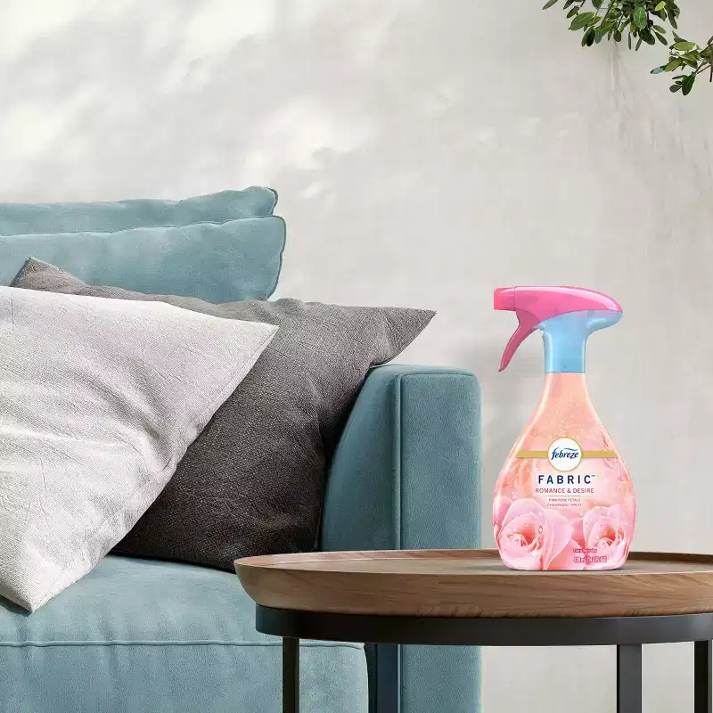 Febreze Fabric Air Freshener - Romance & Desire - 23.6 fl oz: Dye-Free, Phthalate-Free, Ready to Use, Multi-Surface