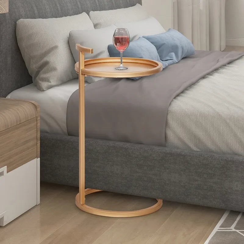Maypex Round Metal Accent Table & C Table