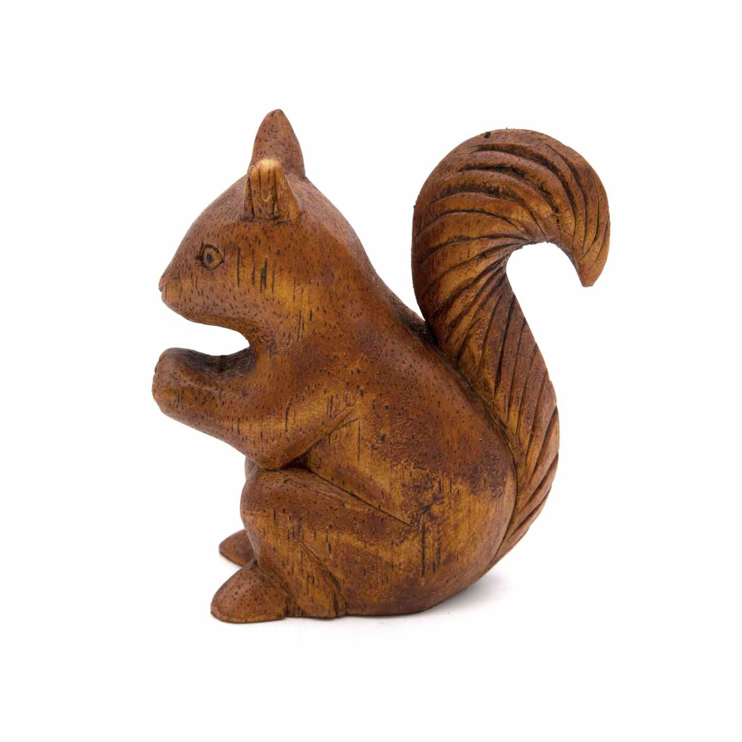 Squirrel Carving
