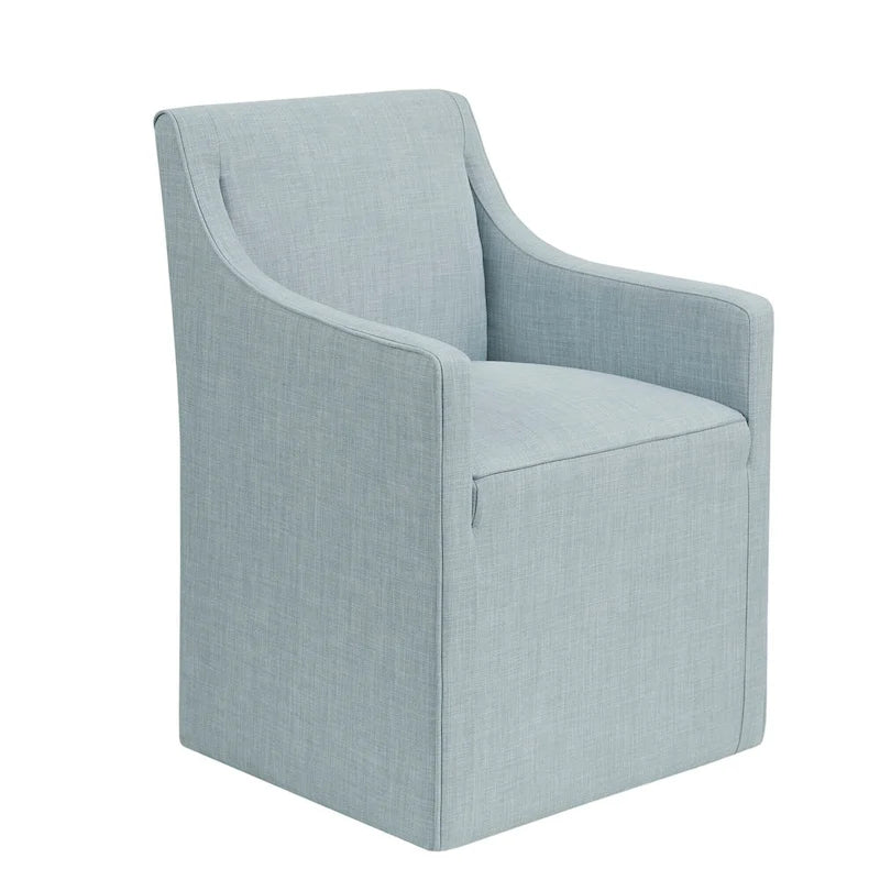 Dining Arm Chair with Casters