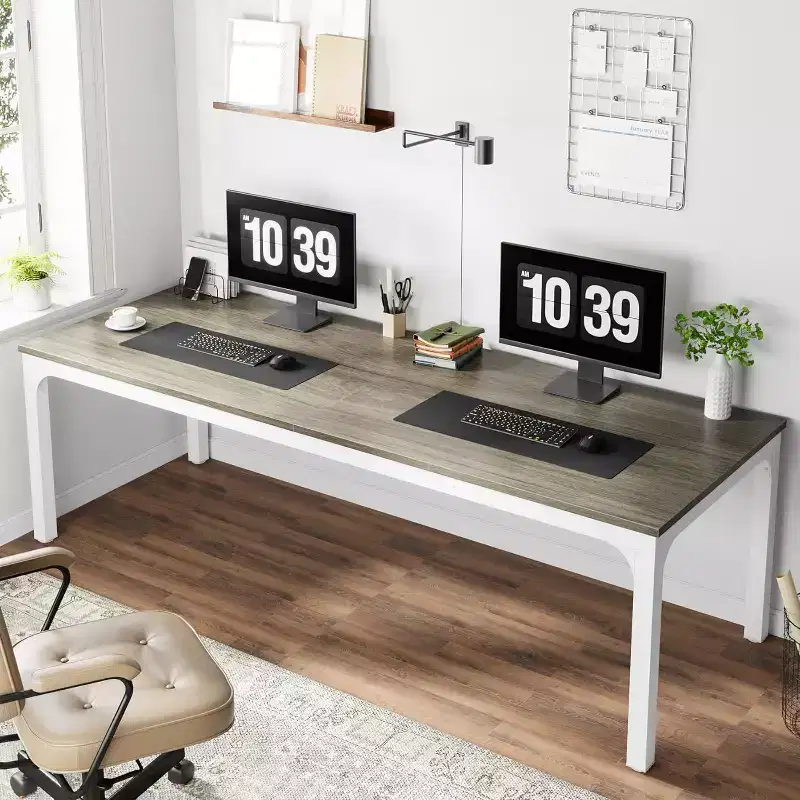 Lantine 78.7 Inches Extra Long Computer Desk