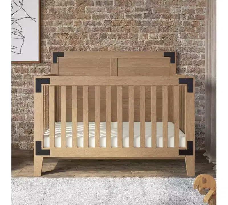 Child Craft Lucas Crib and Dresser Nursery Set, 2-Piece, Includes 4-in-1 Convertible Crib and 3-Drawer Dresser