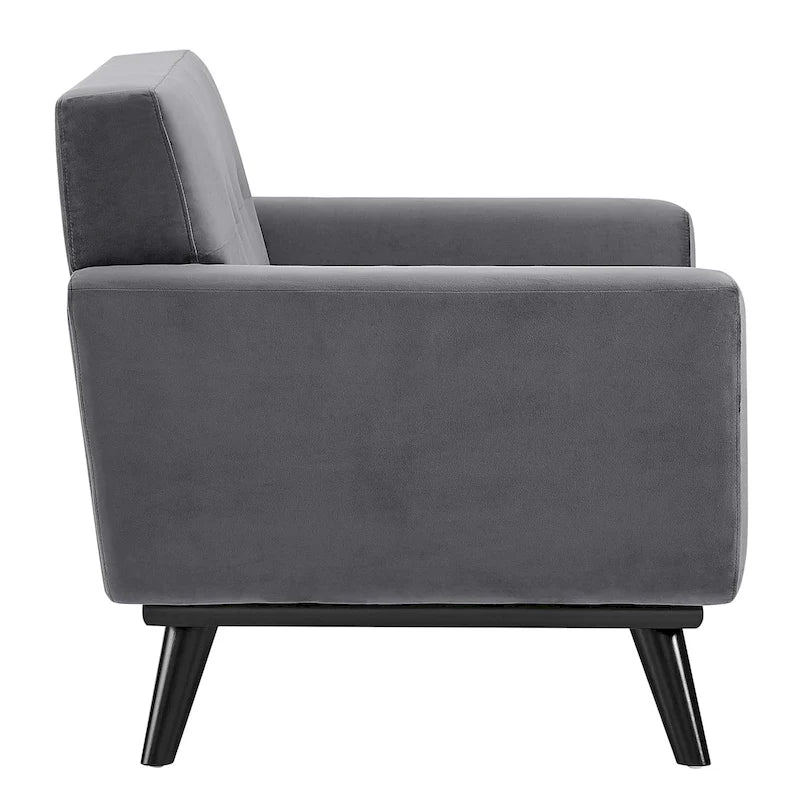 Performance Velvet Armchair