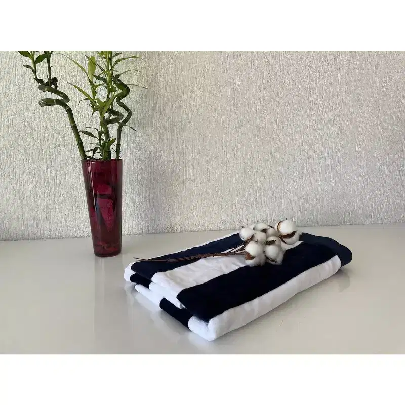 Sussexhome Solid Hotel-Quality Ultra-Absorbent 100% Natural Cotton Cabana Bath Sheet Towel Set of 4 for Bathroom - 40 x 80 Inches
