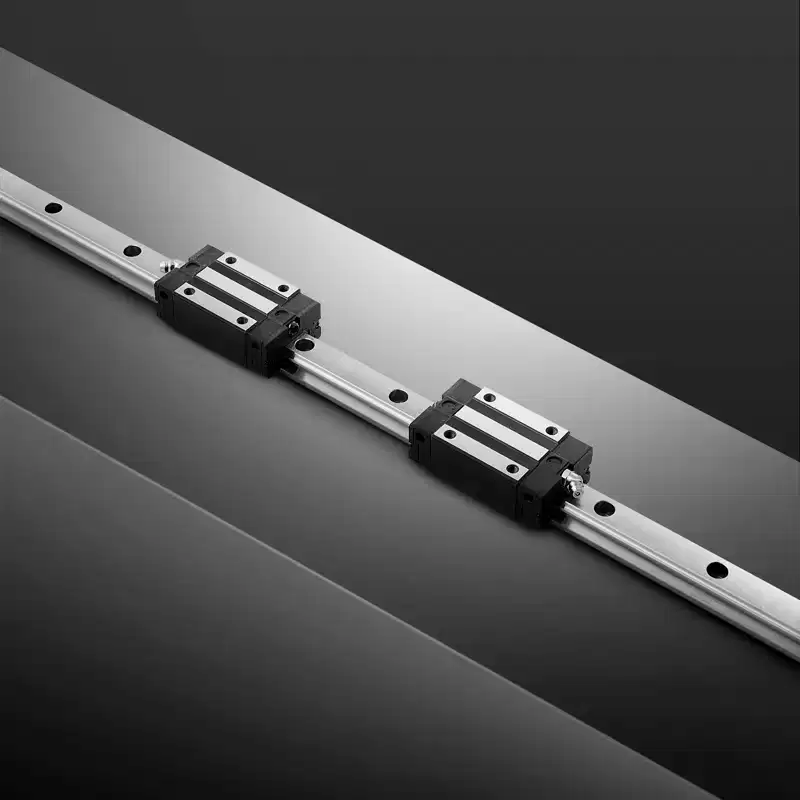 VEVOR Linear Rail Guide Kit, HGR20, 2PCS 600 mm (23.62 inch) Linear Rails and 1PCS Ball Screw, 4PCS Slide Blocks, with BF12/BK12 End Support, Silver
