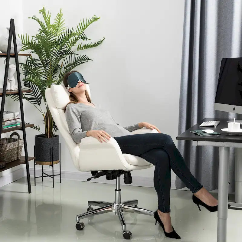 Modern High Back Adjustable Swivel Office Chair with Wheels