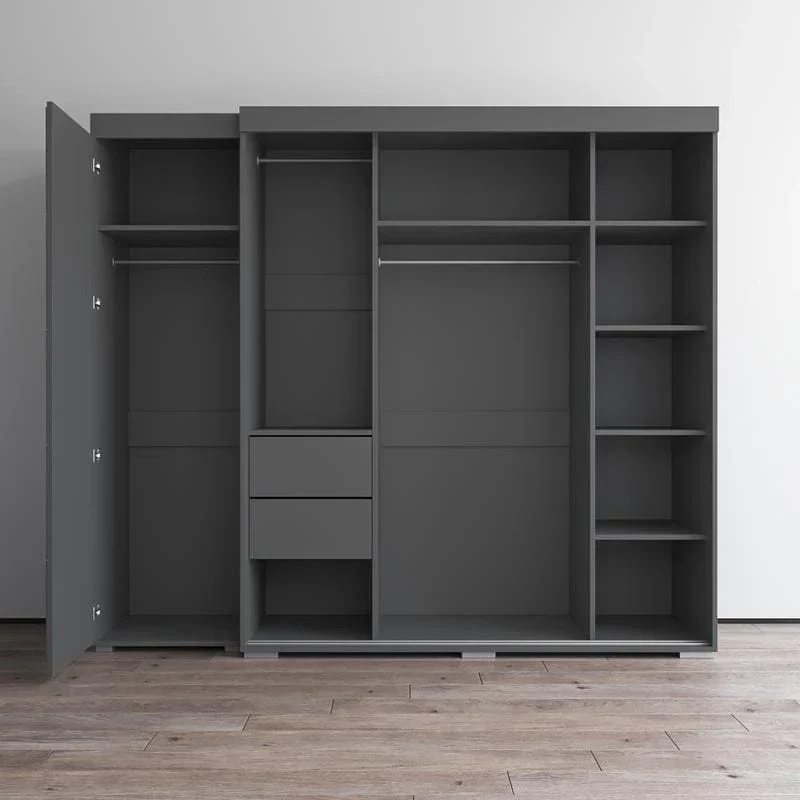 Three-Mirror Wardrobe