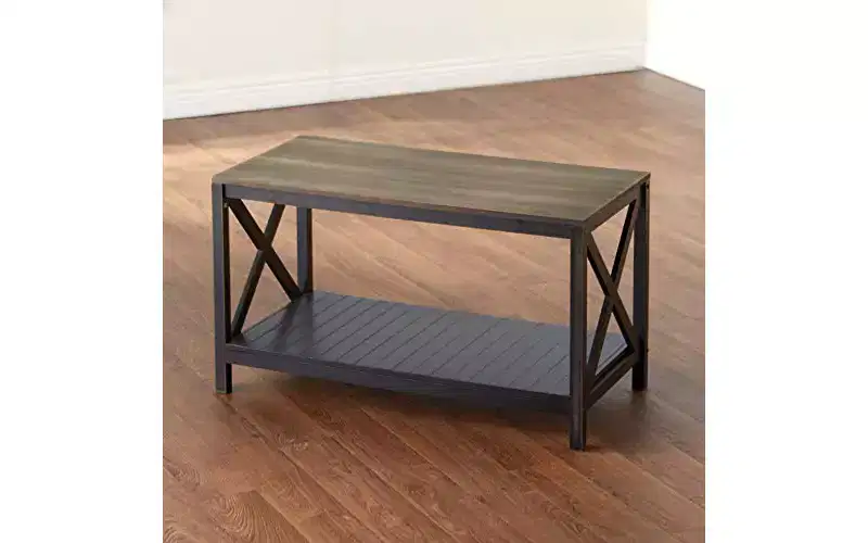 Black Two-Tone Coffee Table