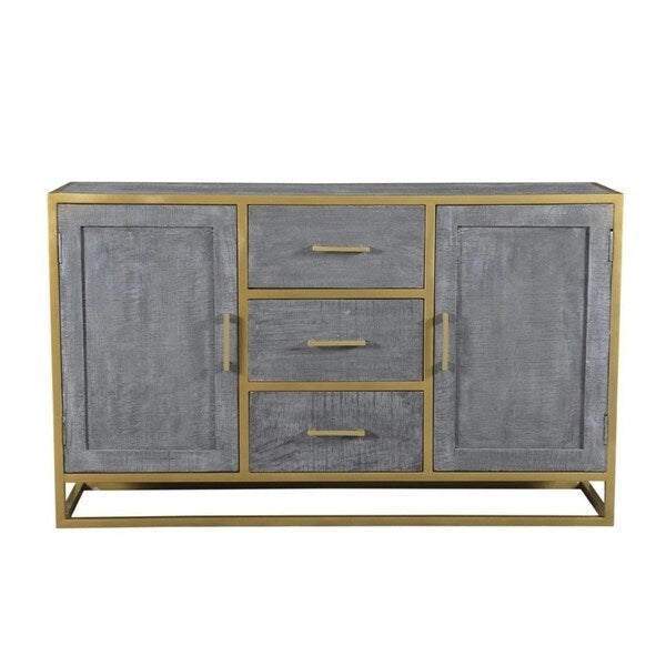 Mango Wood Sideboard Buffet Cabinet