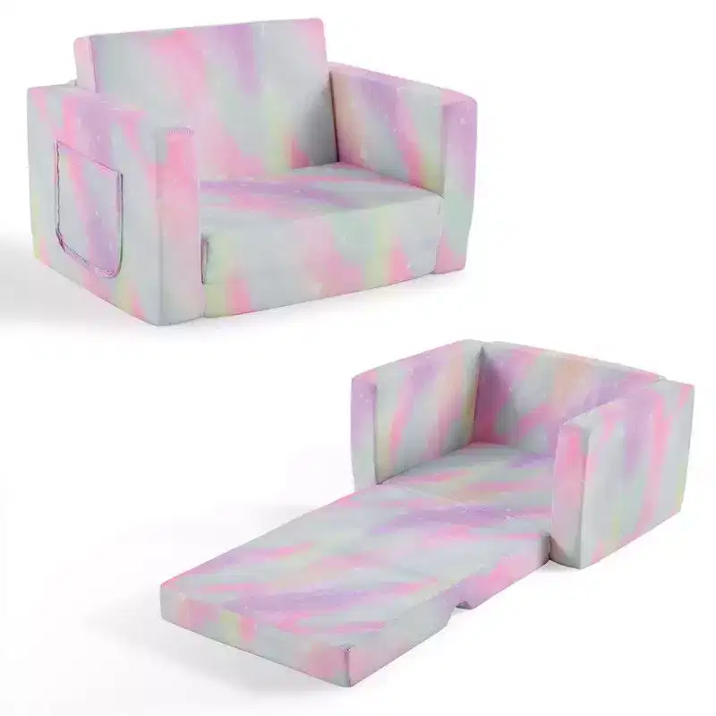 Karl Home 1-Piece Full Sponge Kids Single Folding Sofa Bed Kids Sofa