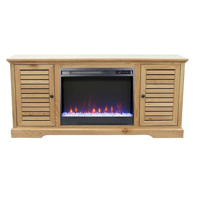 68 inch Electric Fireplace TV Console for TVs up to 80 inches