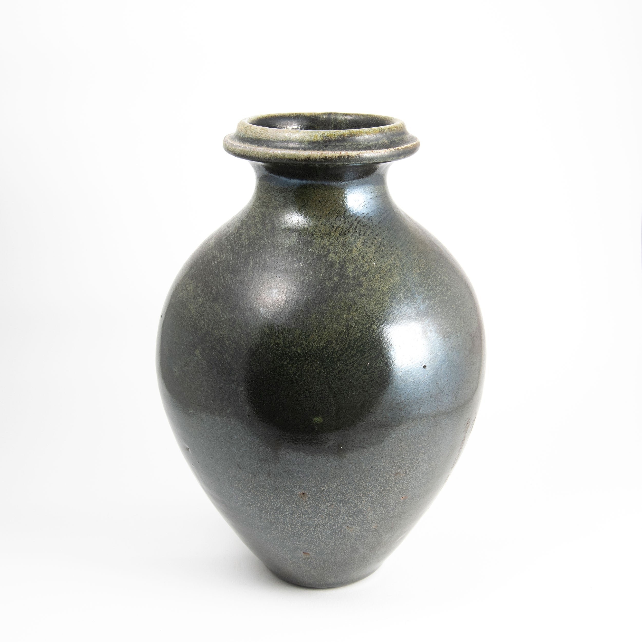 Kaki Round Vase