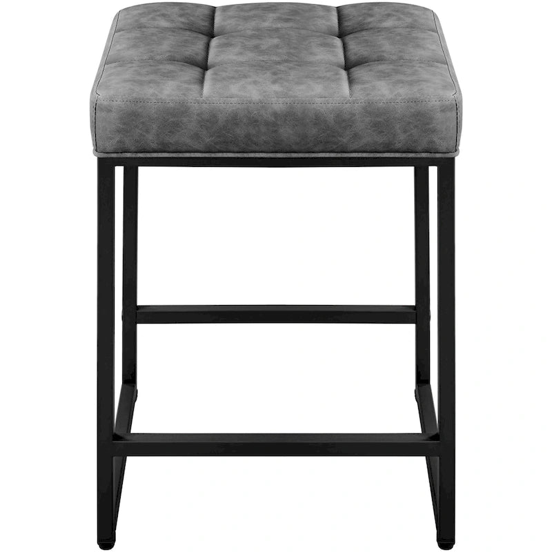 Modern Upholstered Bar Stools for Kitchen Counter