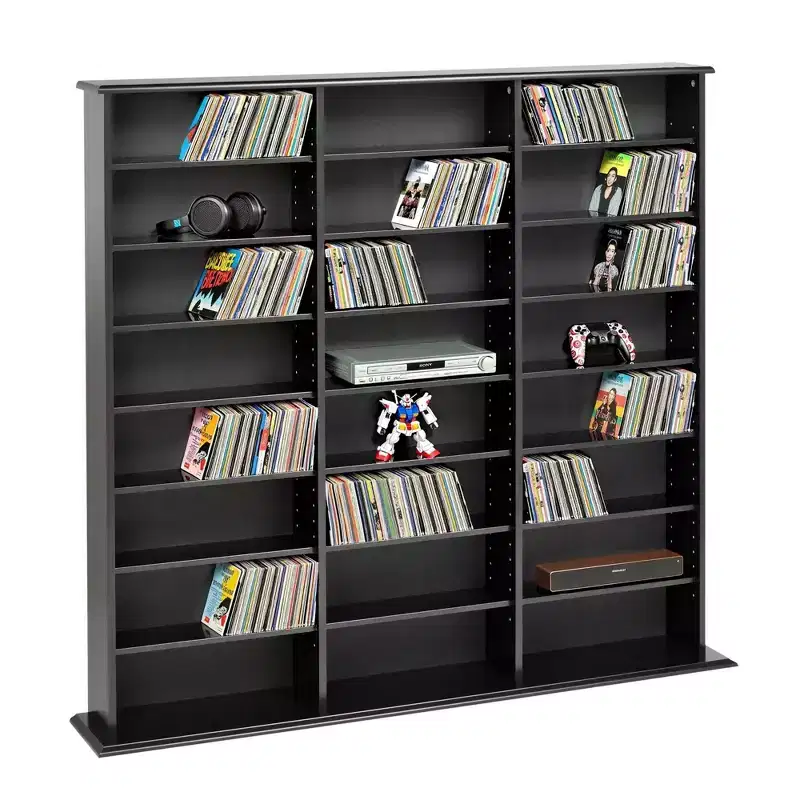 Triple Width Wall Storage