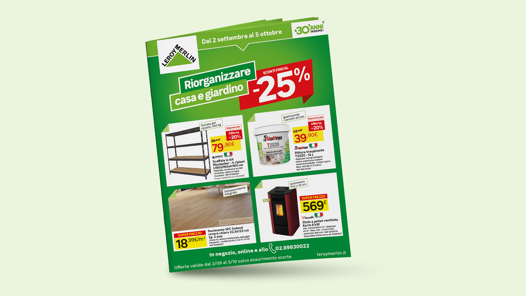 Offres avec jusqu'à 25 % de réduction jusqu'au 5 octobre